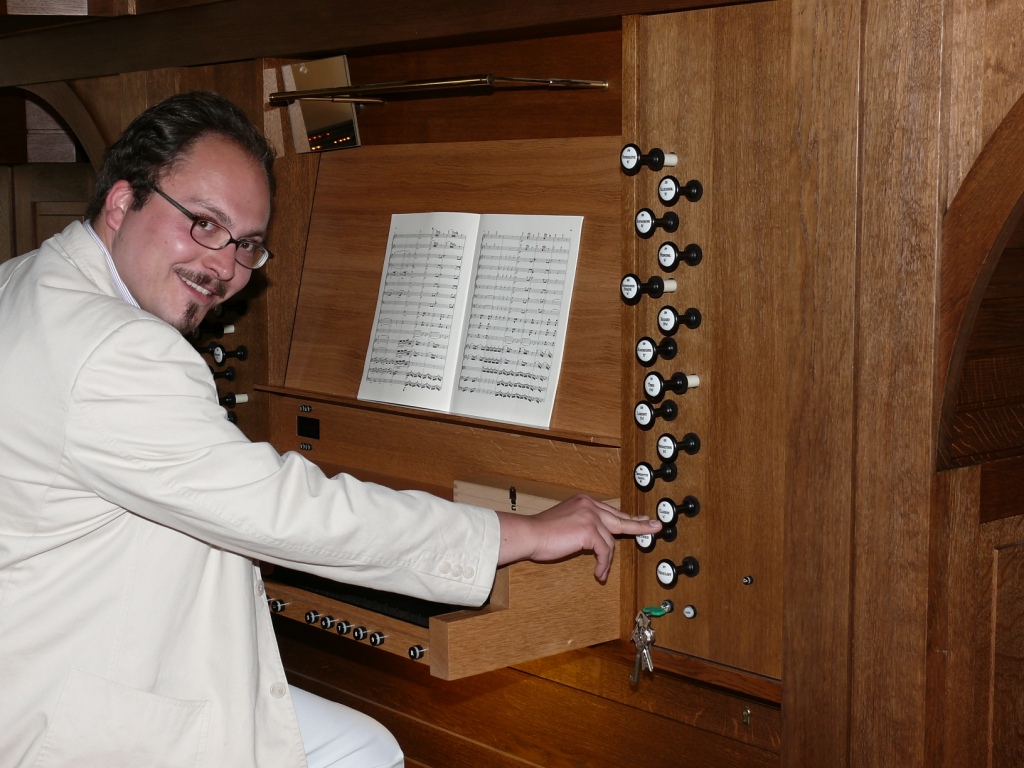  Freiburger Organist Stefan Pöll 