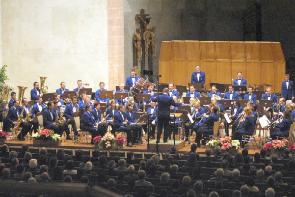  Stadtharmonie Villingen e.V. bei einem Konzert im Franziskanerkonzerthaus 